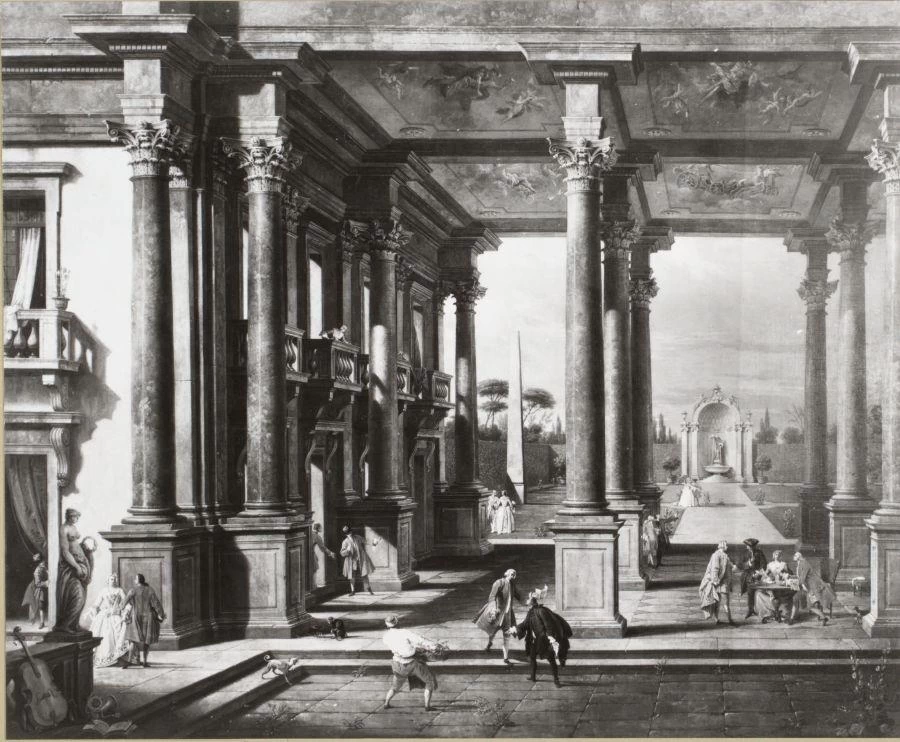 La lettura delle carte - Palazzo Contarini, Venezia